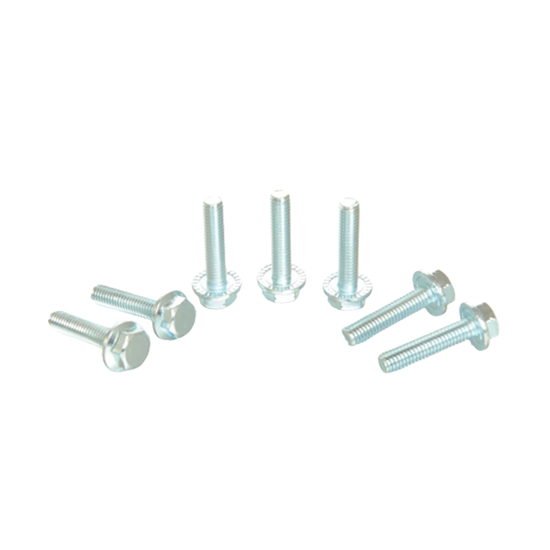 গ্যাসকেট এবং দাঁতযুক্ত স্ক্রু সহ ষড়ভুজ ফ্ল্যাঞ্জ