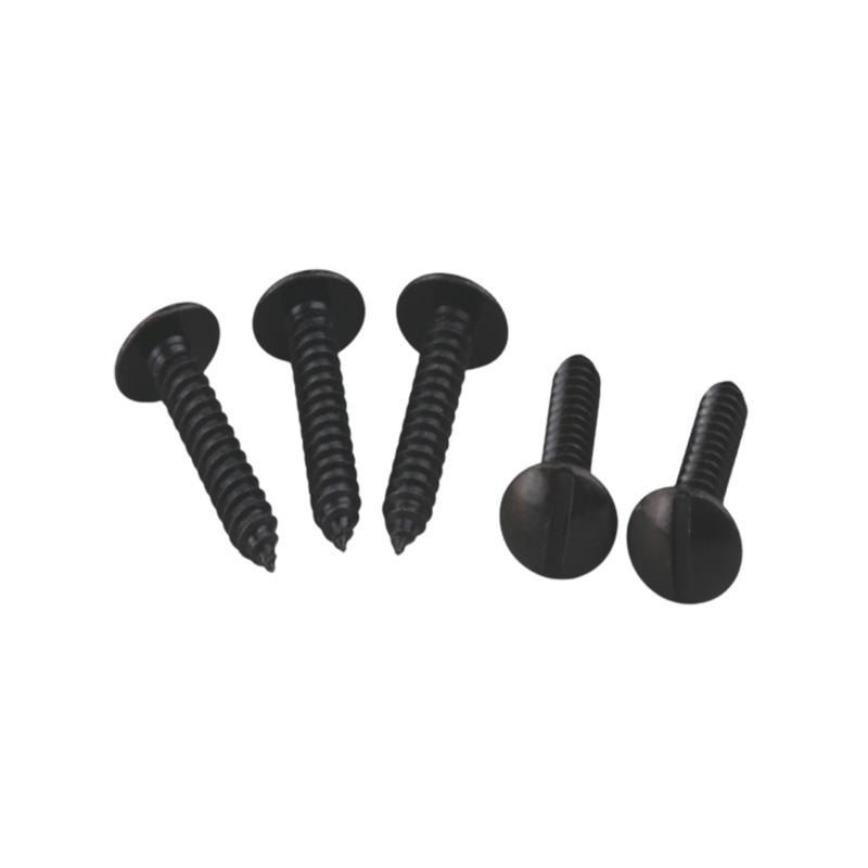 স্লটেড বড় ফ্ল্যাট হেড ট্যাপিং স্ক্রুগুলি
